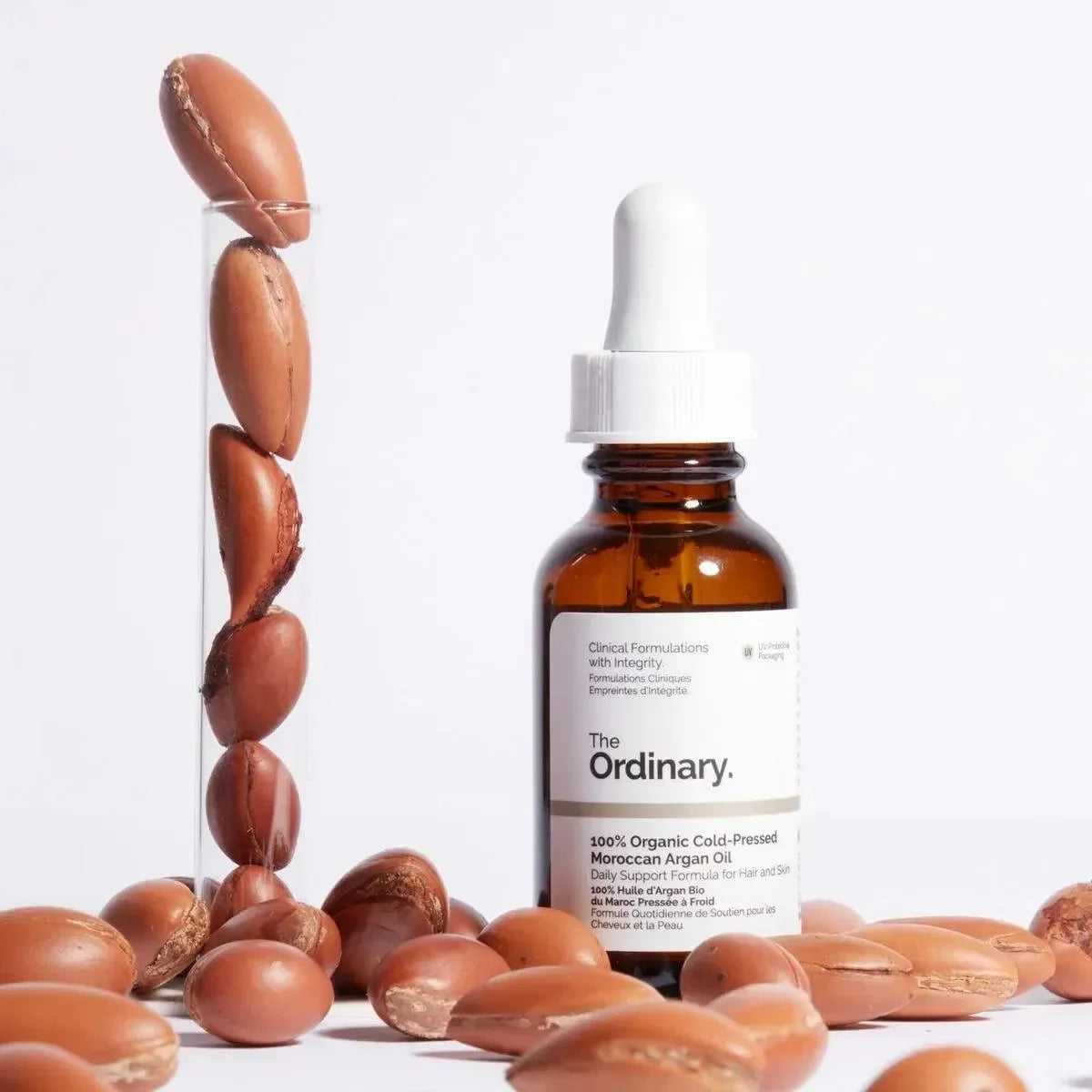 The Ordinary - 100% Organic Cold-Pressed Moroccan Argan Oil - GOLDFARMACI