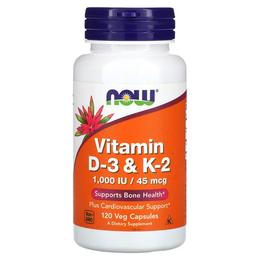 NOW – Vitamin D-3 & K-2