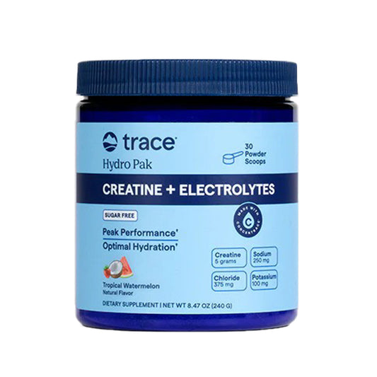 Trace Minerals - Creatine + Electrolytes Tropical Watermelon 240 g - GOLDFARMACI