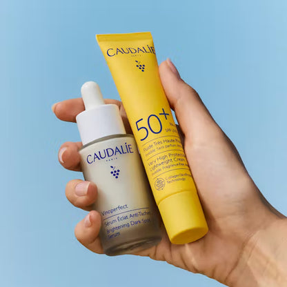 Caudalie - Vinoperfect Serum & Suncare Set – Brightening & High Protection Duo