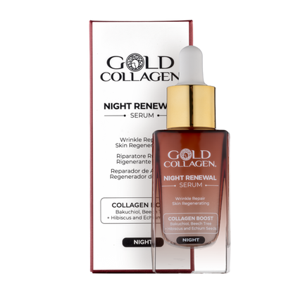 Gold Collagen Night Renewal Serum