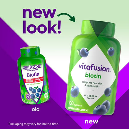 Vitafusion - Extra Strength Biotin 5000mcg
