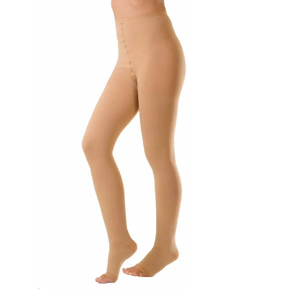 Albert André - 221 Therapeutic Open-Toe Tights 20-30 mmHg - GOLDFARMACI