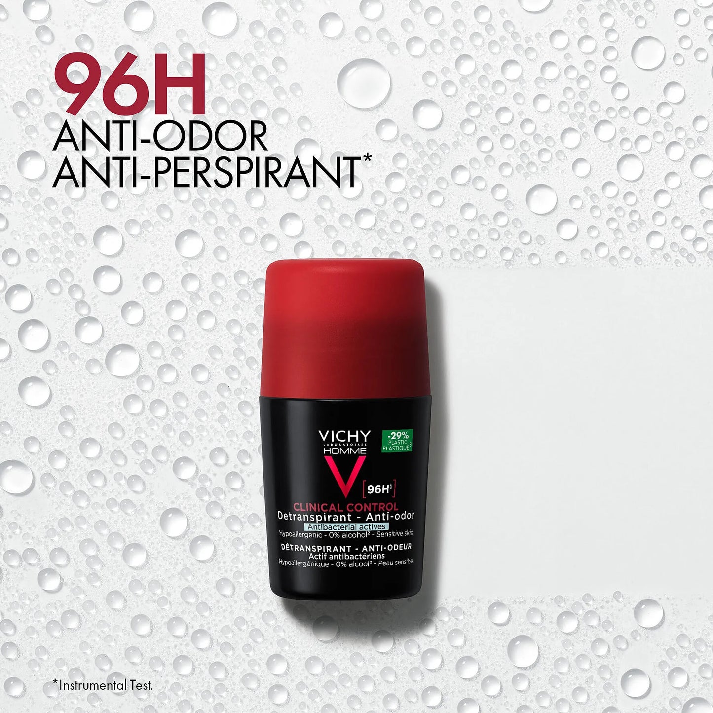 Vichy - Homme Clinical Control 96H Roll-On