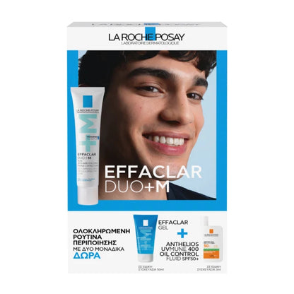 La Roche-Posay - Effaclar Duo+M & Gift Effaclar Gel 50ml & Anthelios Oil Control Spf50+ 3ml