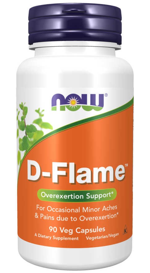 NOW D-Flame - 90 Veg Capsules