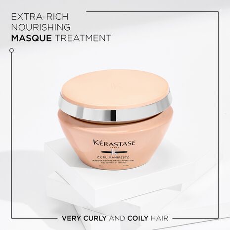 Kérastase - Curl Manifesto Masque Beurre Haute Nutrition - Extra-Rich Nourishing Mask
