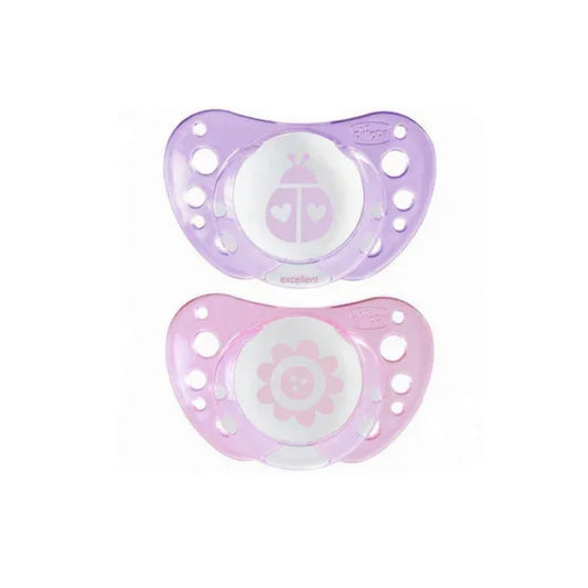 Chicco - PhysioForma Air Soother 0–6m (Duo Pack) - GOLDFARMACI