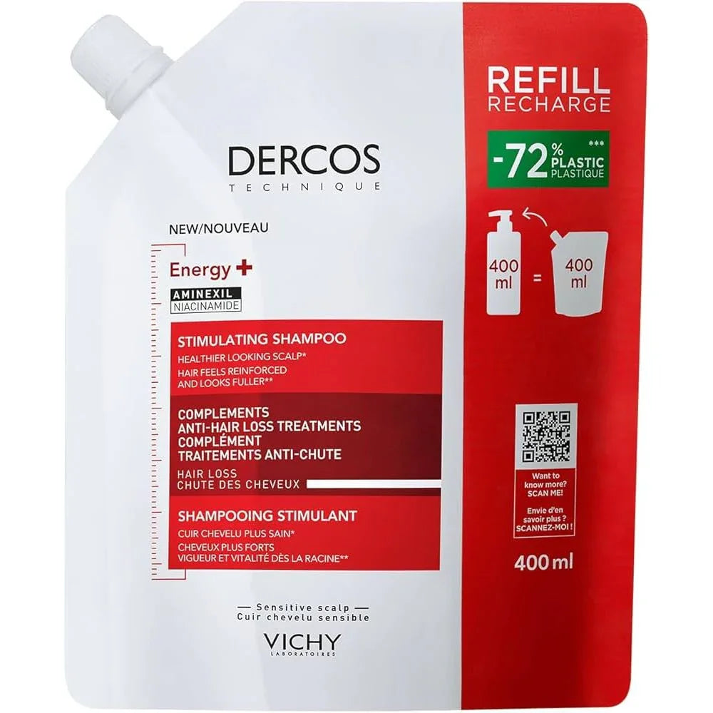Vichy - Dercos Energisant Hair Loss Shampoo - GOLDFARMACI
