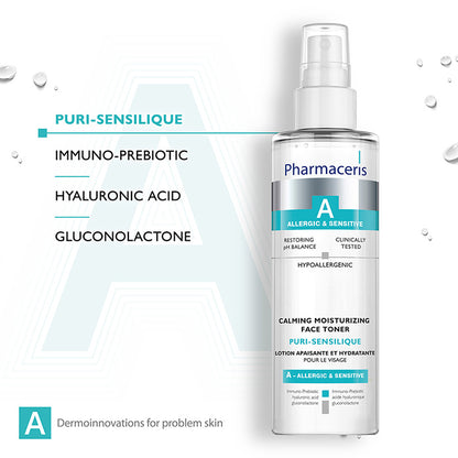 Pharmaceris - A Calm­ing Moisturizing Face Toner Puri-Sensilique