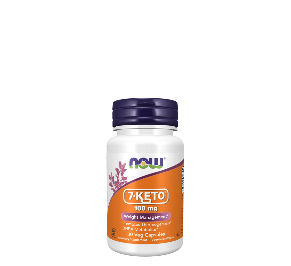 NOW 7-KETO® 100 mg – 30 Veg Capsules