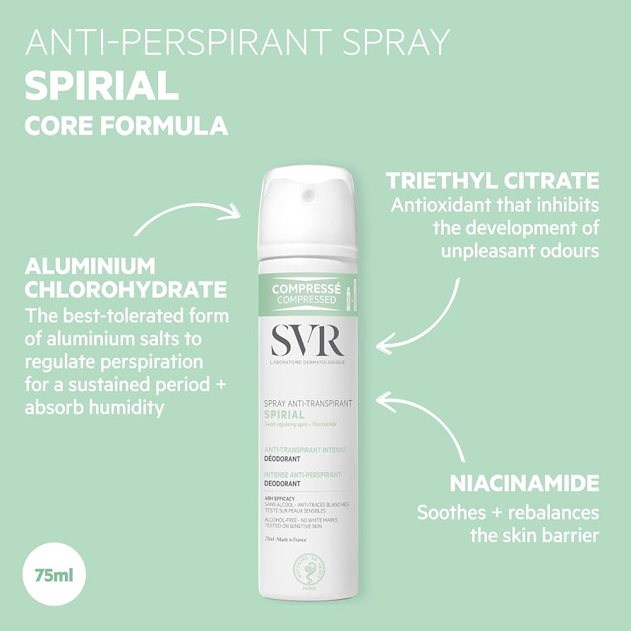 SVR - Spirial Intensive Anti-Perspirant Spray (48h)