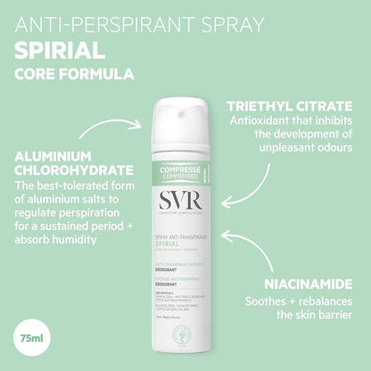 SVR - Spirial Intensive Anti-Perspirant Spray (48h)