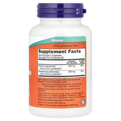 NOW - Calcium Hydroxyapatite Caps