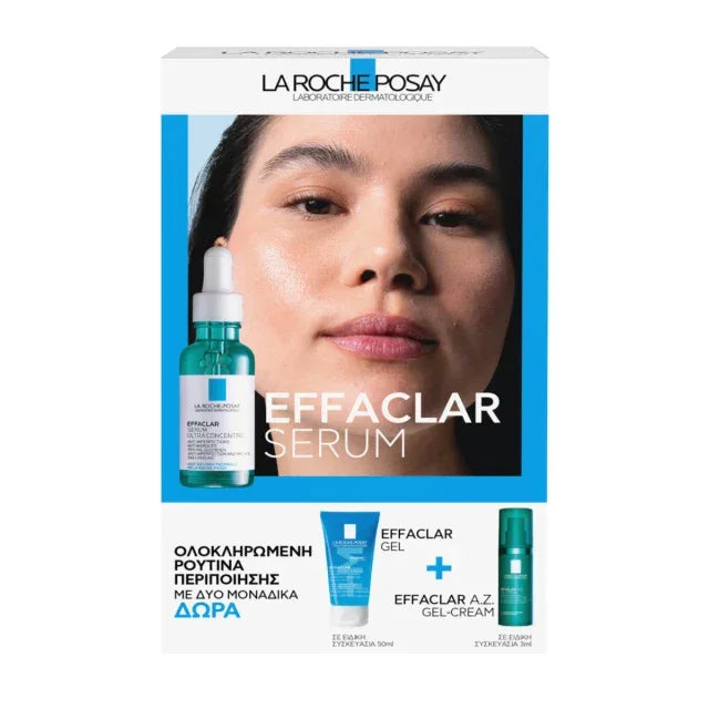 La Roche-Posay - Effaclar Serum & Gift Effaclar Gel 50ml & Effaclar A.Z Gel-Cream 3ml