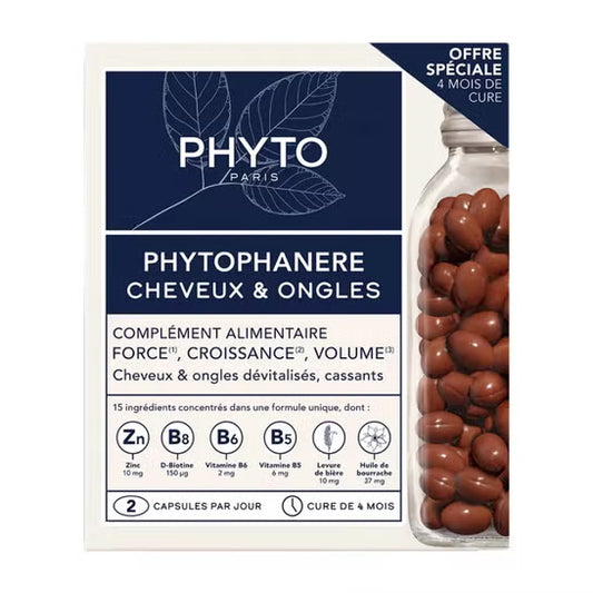 Phyto - Phanere Duo Hair & Nails Dietary Supplement 2x120cap