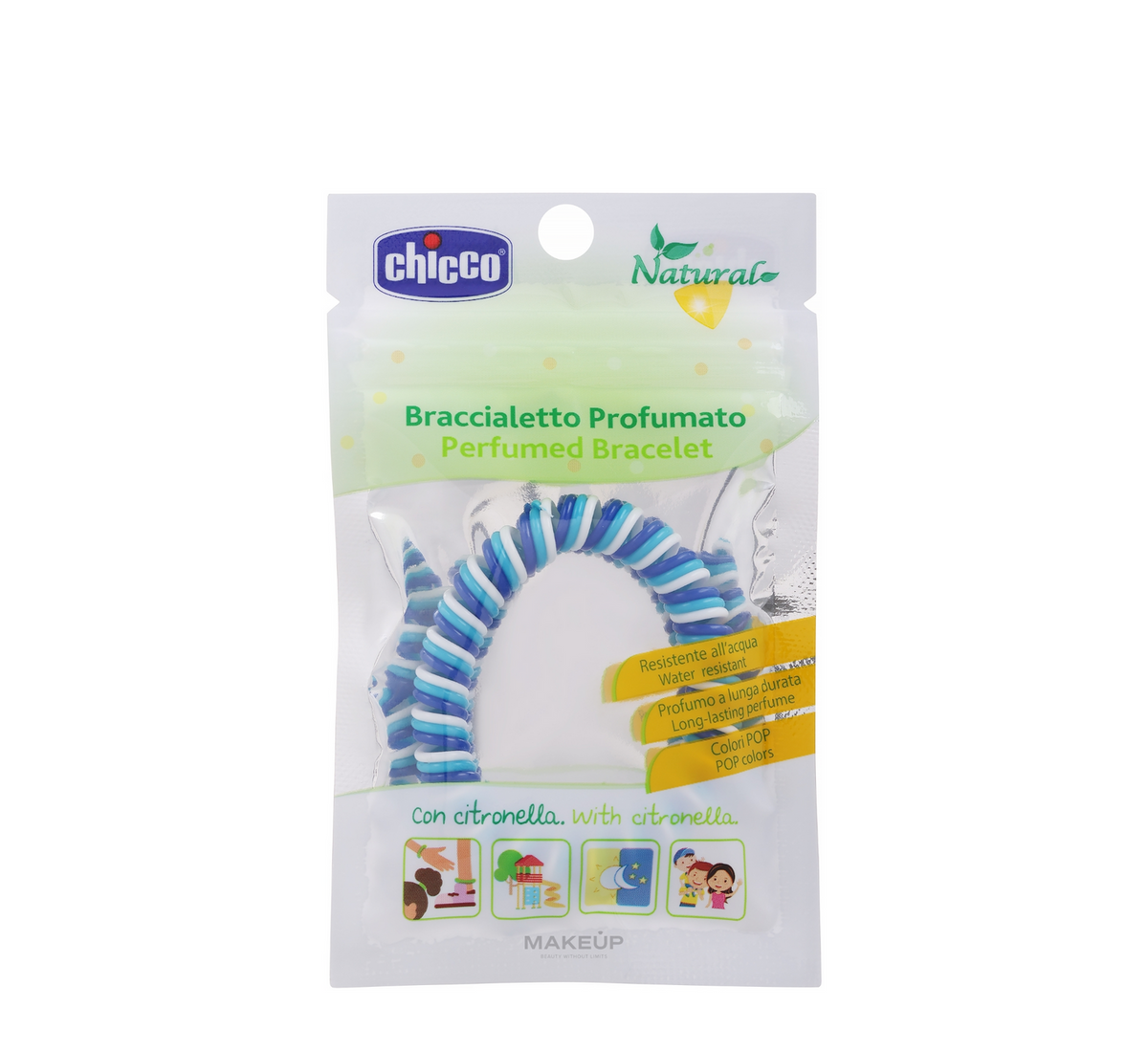 Chicco Perfumed Mosquito Bracelet Blue