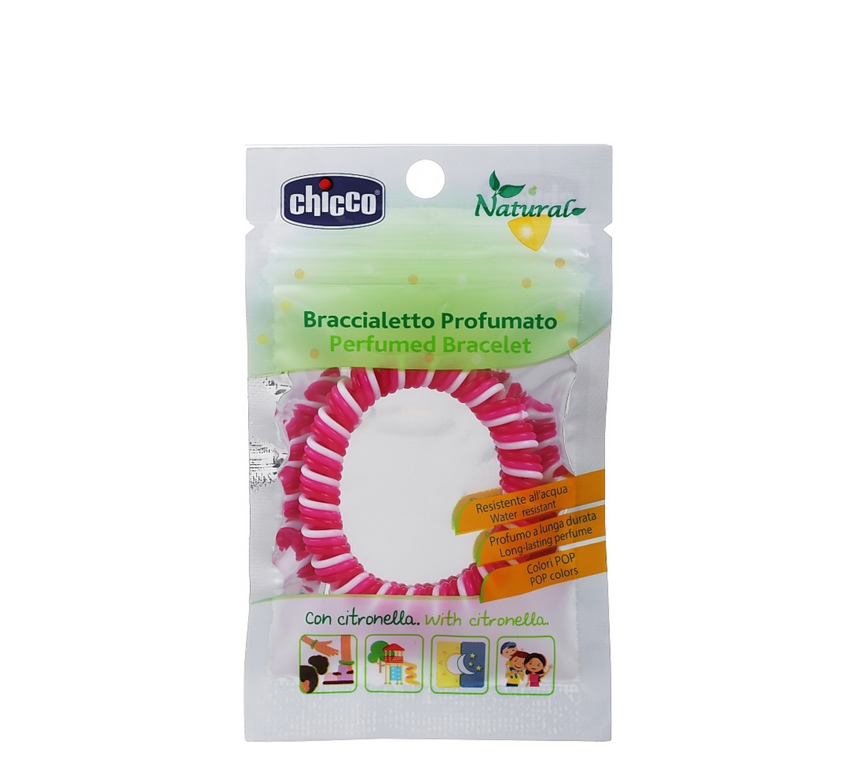 Chicco Perfumed Mosquito Bracelet Pink