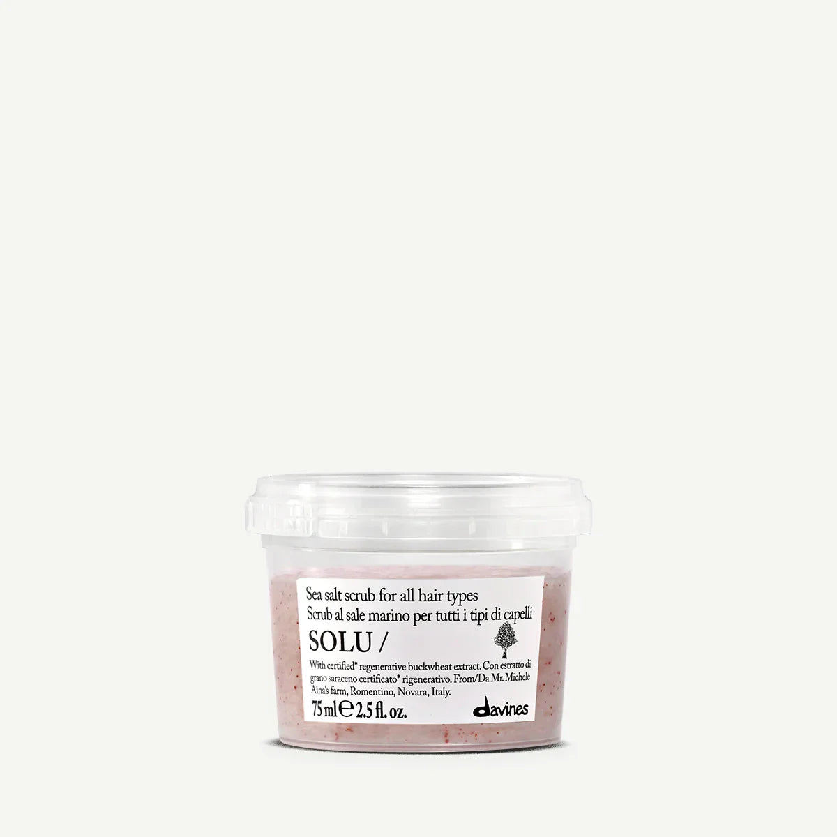 Davines - Solu Sea Salt Scrub Cleanser Travel Size