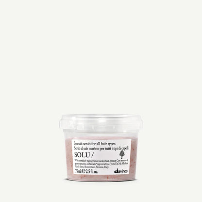 Davines - Solu Sea Salt Scrub Cleanser Travel Size