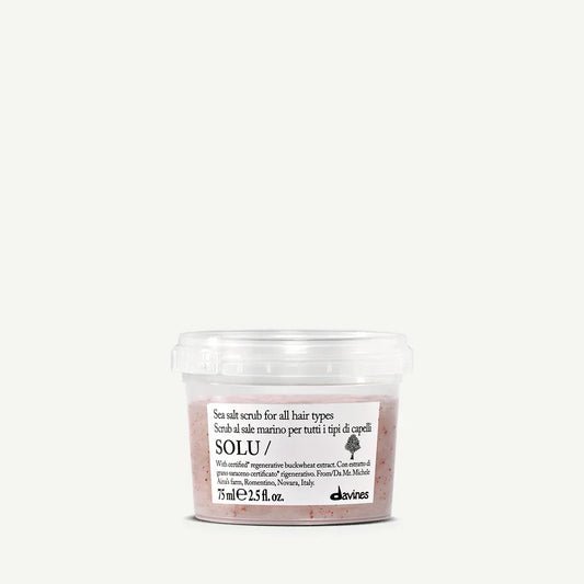 Davines - Solu Sea Salt Scrub Cleanser Travel Size