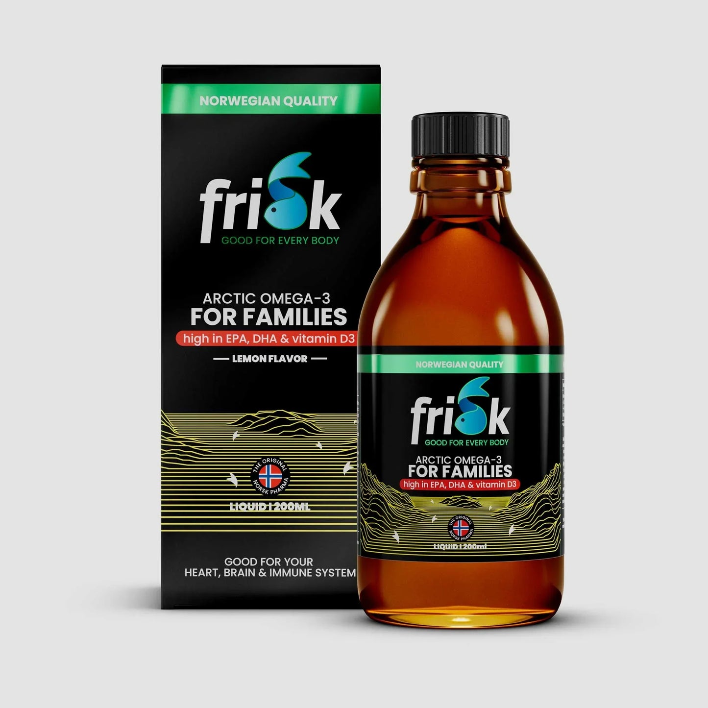 Frisk - Omega-3 for Families (Liquid)