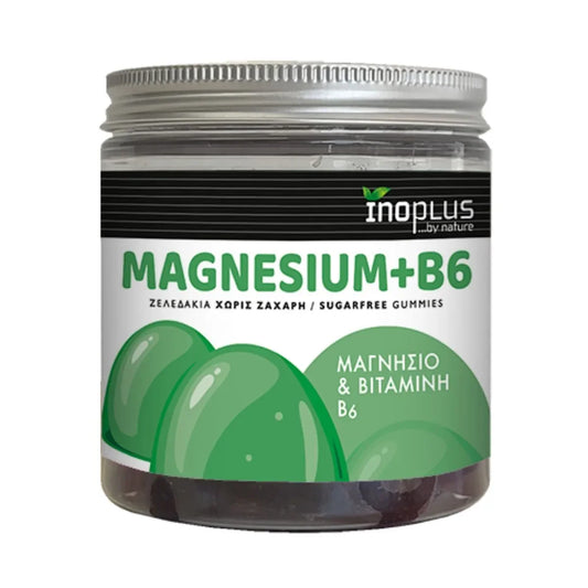 Inoplus Magnesium + B6 Gummies, 60 Count