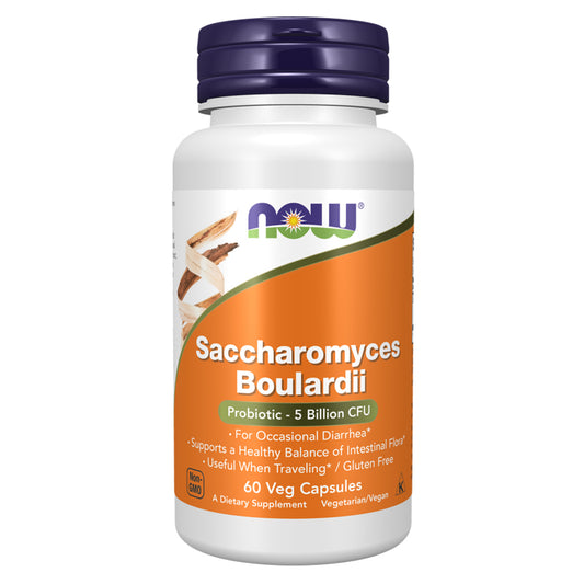 NOW Saccharomyces Boulardii {Probiotic}