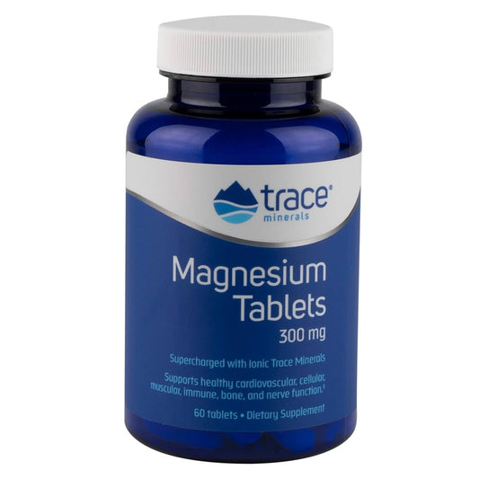 Trace Minerals - Magnesium 60 Tablets - GOLDFARMACI