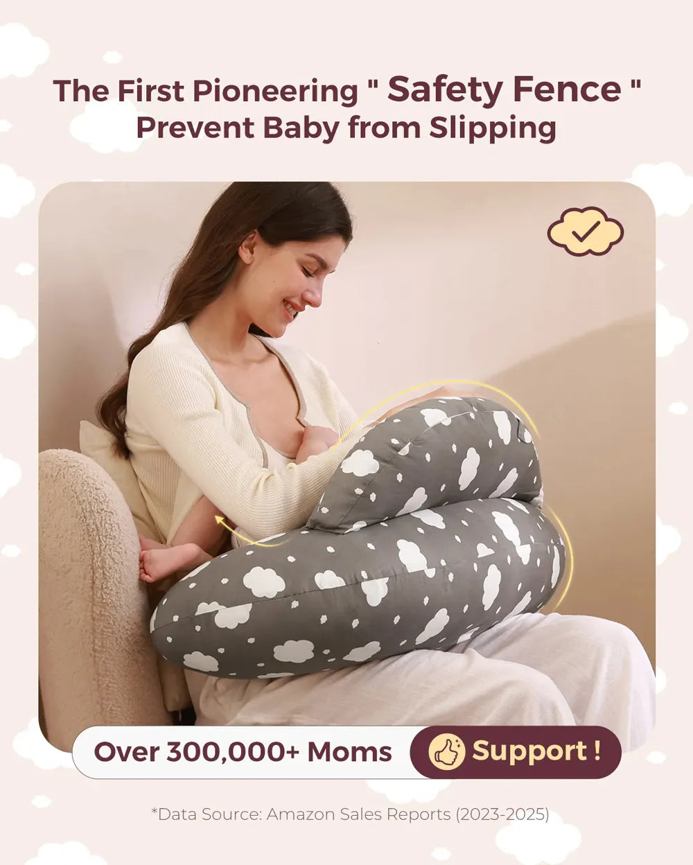 Momcozy - Adjustable Nursing Pillow