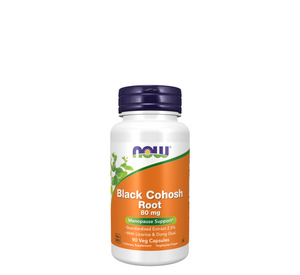 NOW Black Cohosh Root 80 mg, 90 kapsula vegjetariane