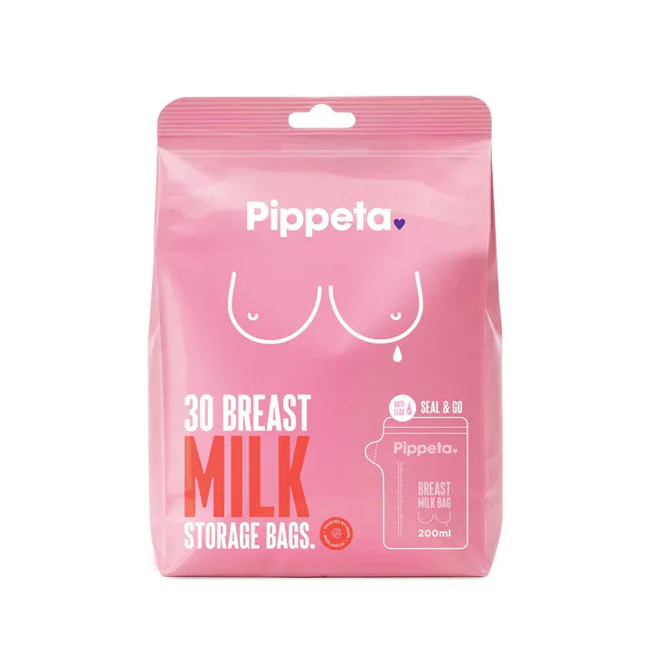 Pippeta Breast Milk Storage Bags – 30 Pack