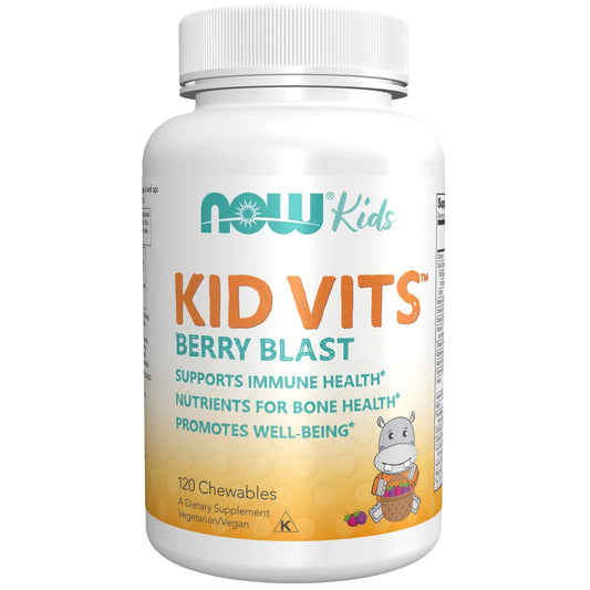 NOW Kids Kid Vits Berry Blast – 120 tableta përtypëse