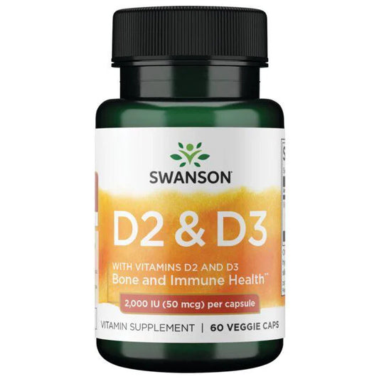 Swanson - Vitamin D2 and D3 Complex