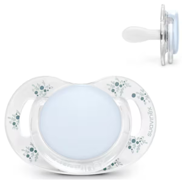 Suavinex - Selection Poetry Transparent Physiological Pacifier 0–6m