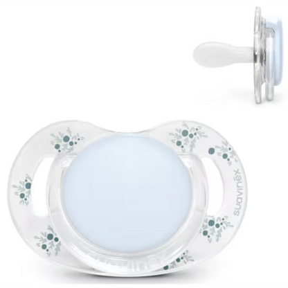 Suavinex - Selection Poetry Transparent Physiological Pacifier 0–6m