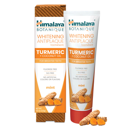 Himalaya - Botanique Whitening Antiplaque Toothpaste Turmeric + Coconut Oil