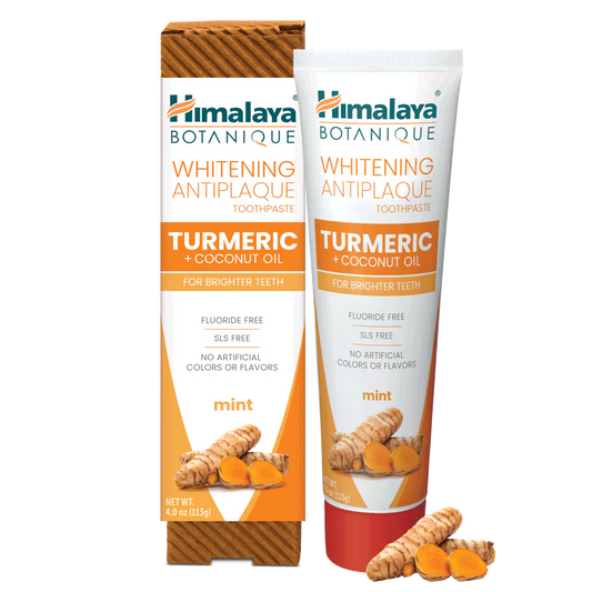 Himalaya - Botanique Whitening Antiplaque Toothpaste Turmeric + Coconut Oil