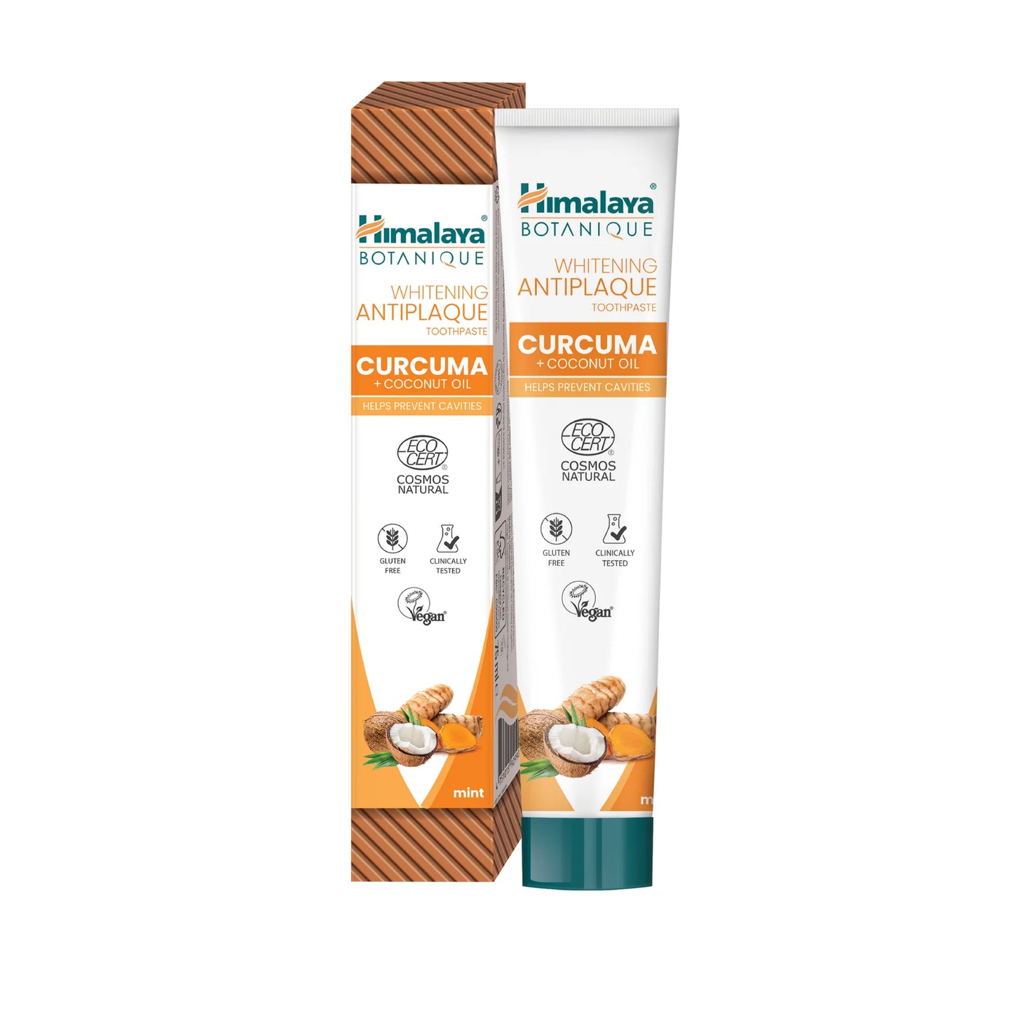 Himalaya - Botanique Whitening Antiplaque Toothpaste Turmeric + Coconut Oil