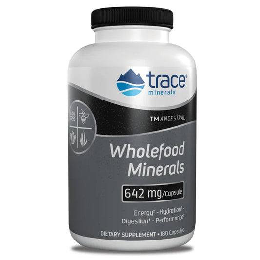 Trace Minerals - Wholefood Minerals 180 Capsules - GOLDFARMACI