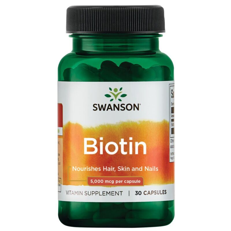 Swanson - Biotin 5000 mcg