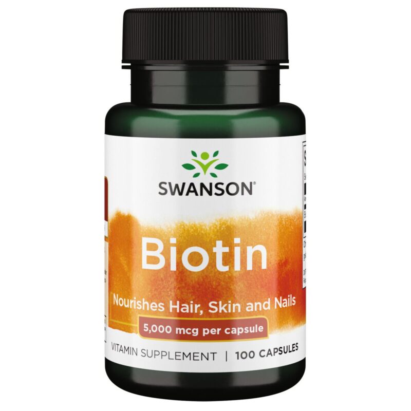 Swanson - Biotin 5000 mcg