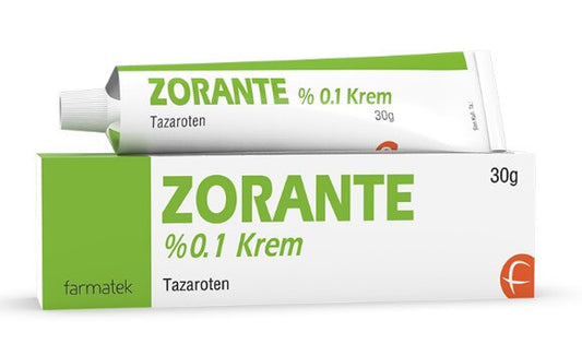  Farmtek Zorante Cream 0.1% (Tazarotene) 30 gram