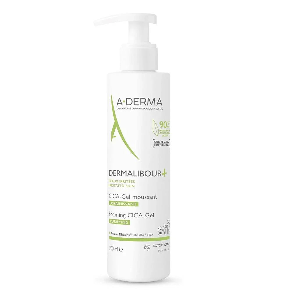 A-Derma - Dermalibour+ CICA-Sanitizing Foaming Gel - GOLDFARMACI