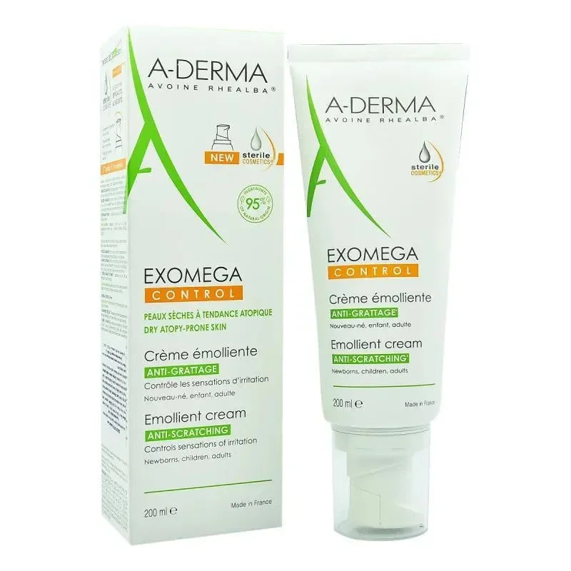 A-Derma - Exomega Control Emollient Cream - GOLDFARMACI