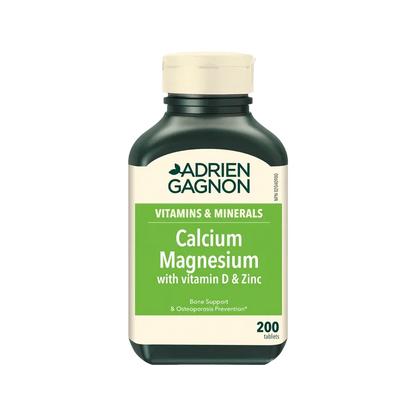 Adrien Gagnon - Calcium Magnesium + Vitamin D And Zinc - GOLDFARMACI