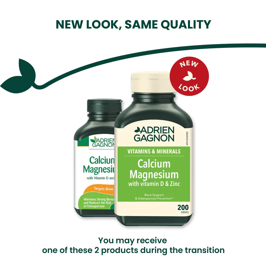 Adrien Gagnon - Calcium Magnesium + Vitamin D And Zinc - GOLDFARMACI