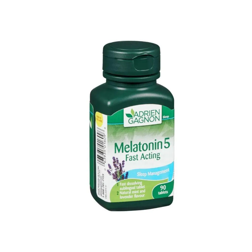 Adrien Gagnon - Melatonin 5 mg Fast Acting - GOLDFARMACI