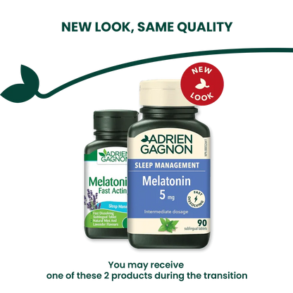 Adrien Gagnon - Melatonin 5 mg Fast Acting - GOLDFARMACI