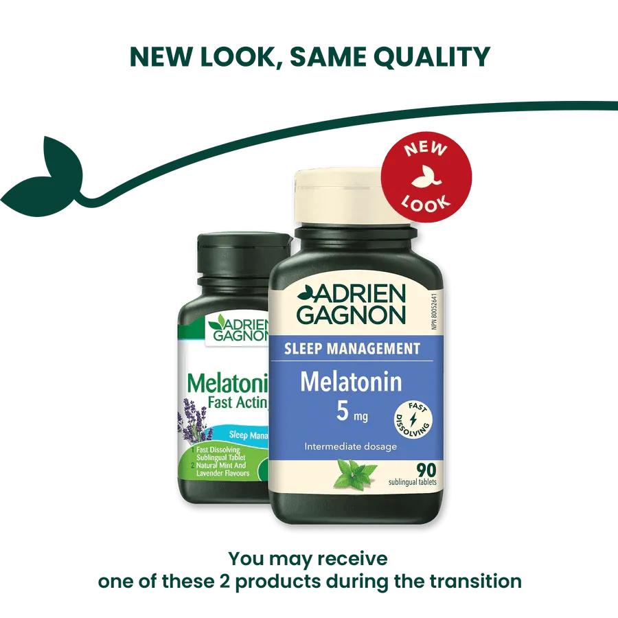Adrien Gagnon - Melatonin 5 mg Fast Acting - GOLDFARMACI